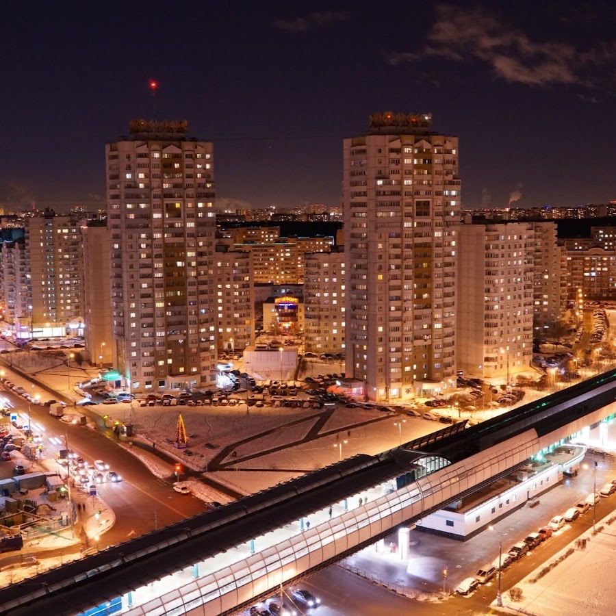 парки бутово южное зимой