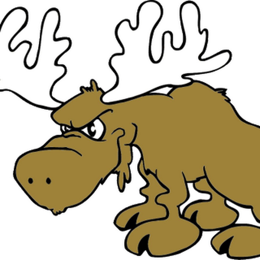 Мультяшный лось картинки