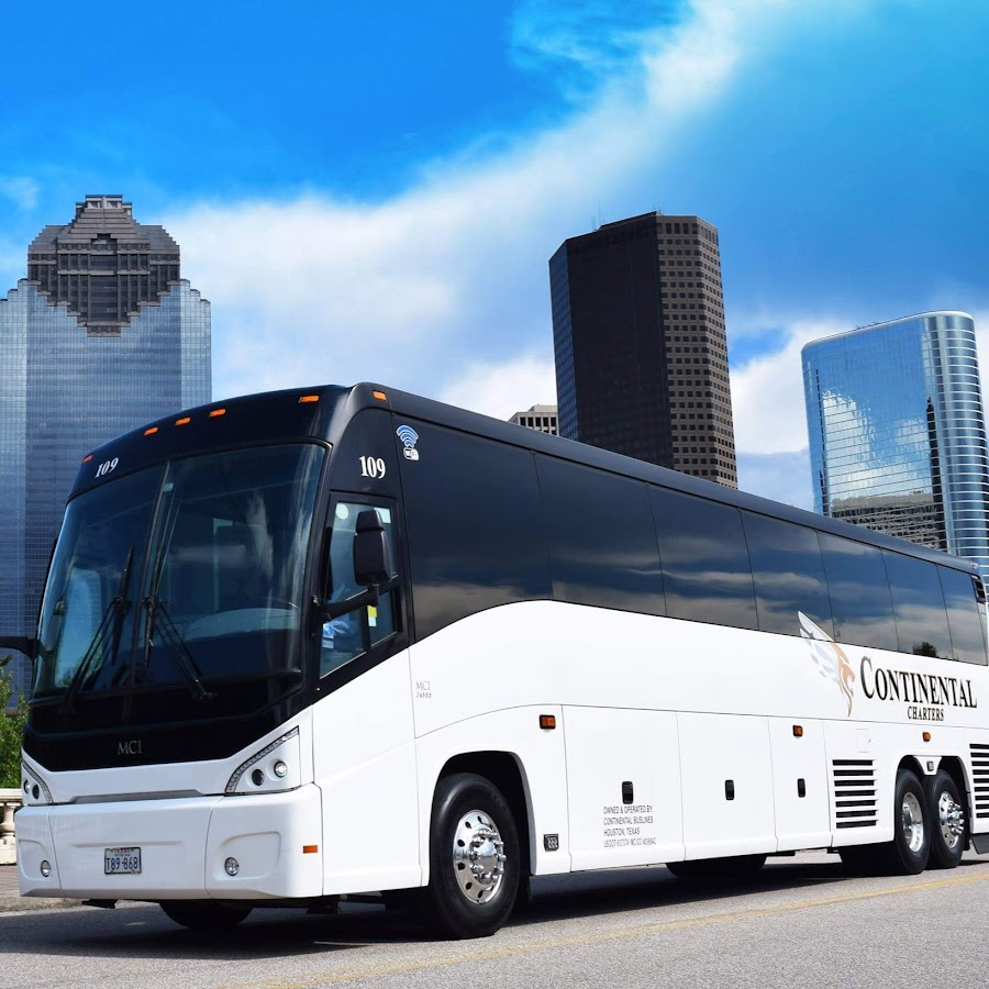 Continental Charters Houston Charter Bus Rentals YouTube
