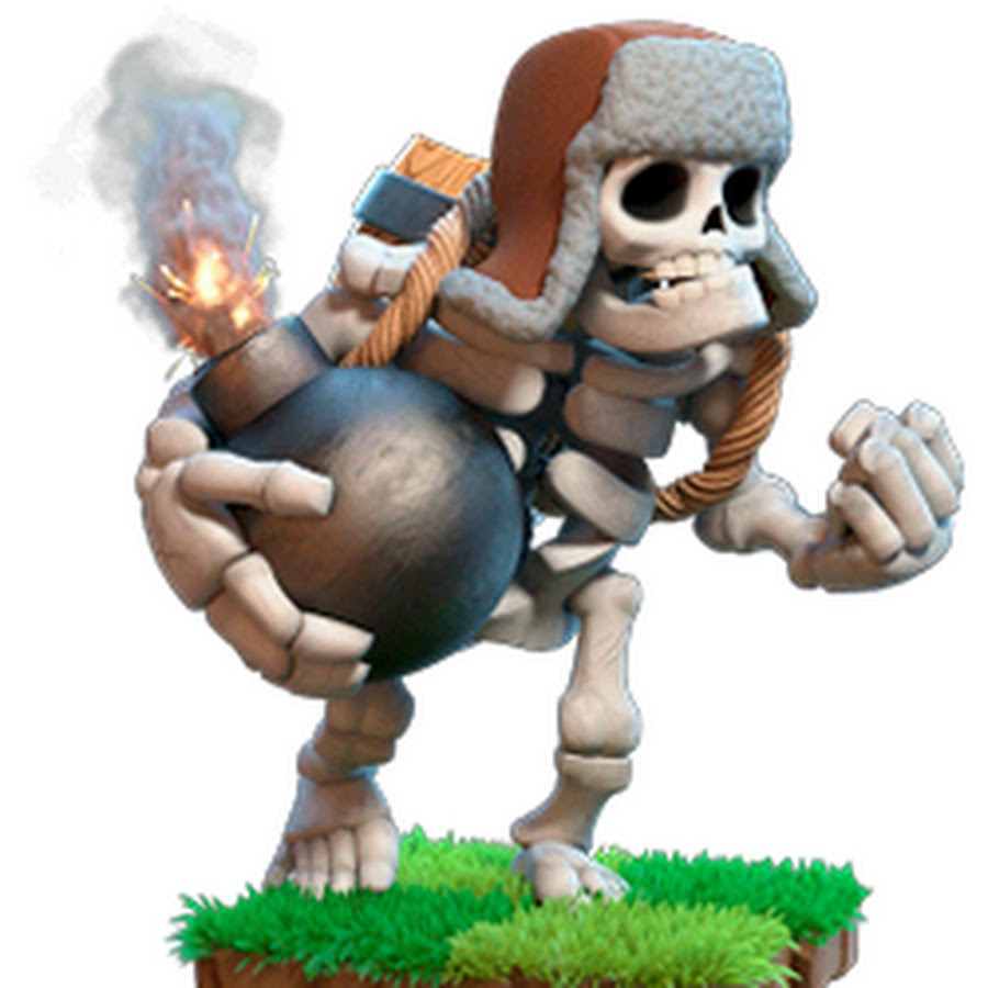 clash of clans скелет в шкафу