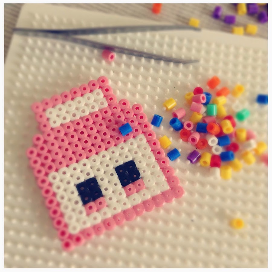 perler beads - YouTube