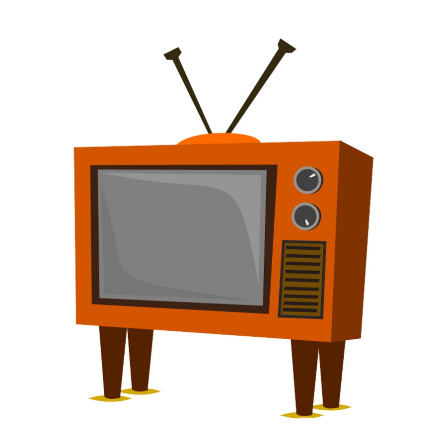 Эмодзи оранжевый телевизор