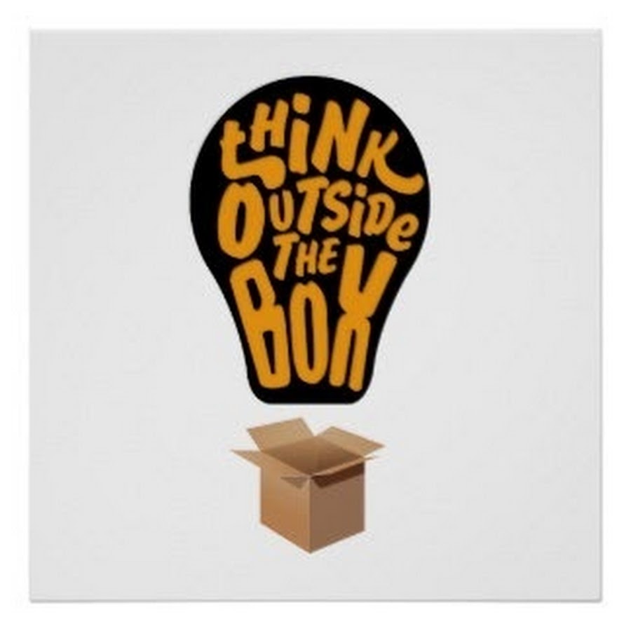 Think things out. Think outside the Box. Think out of the Box. Thinking out of the Box. Thinking outside the Box.
