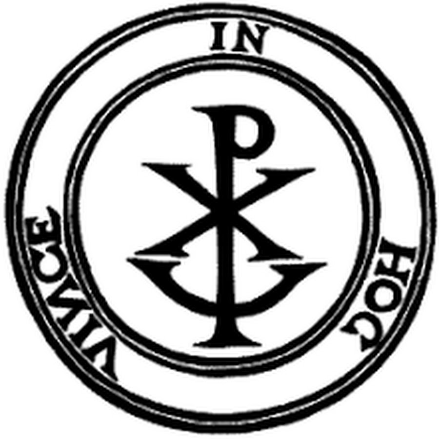 Крест константина. Христианский символ императора Константина. Крест Константина Хи РО. Монограмма императора Константина. Крест Монограмма Константина