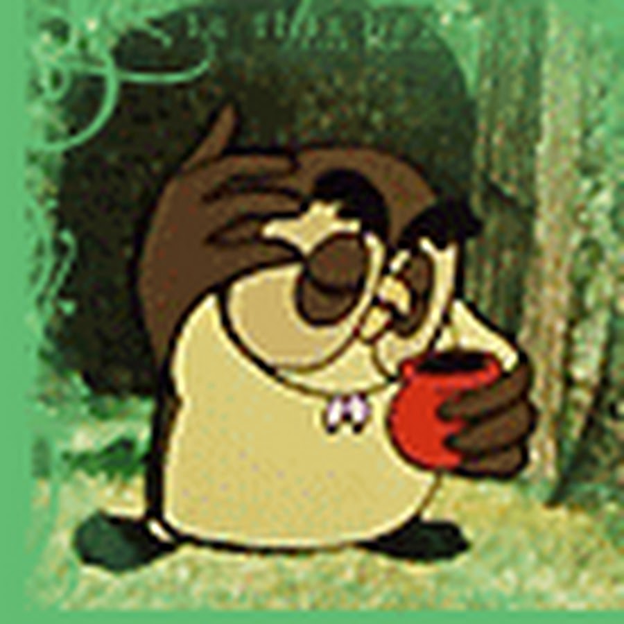 Сова из винни пуха картинки в очках