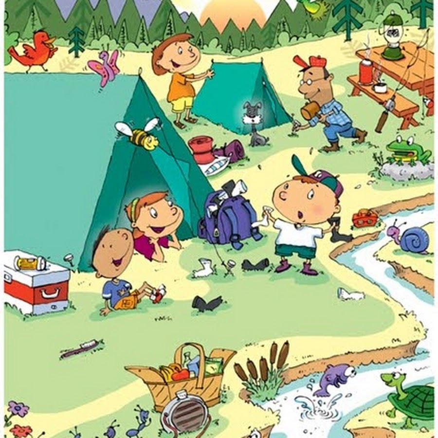 Лагерь go camp. Поход иллюстрация. Детский лагерь иллюстрация. Туристическая игра. Рисунок поход на природу.