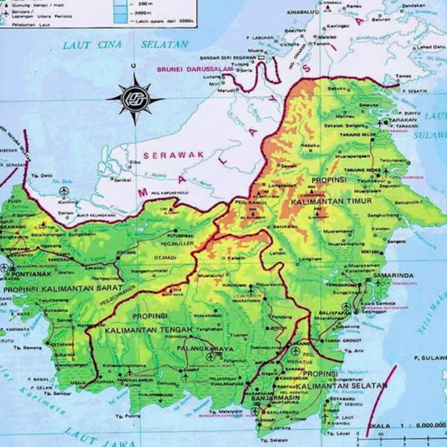 Где остров калимантан. Остров Калимантан на карте. Где находится остров Калимантан. Остров Борнео на карте.