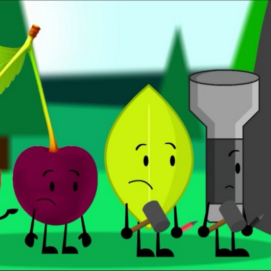 Arms legs mouth eyes on bfdi
