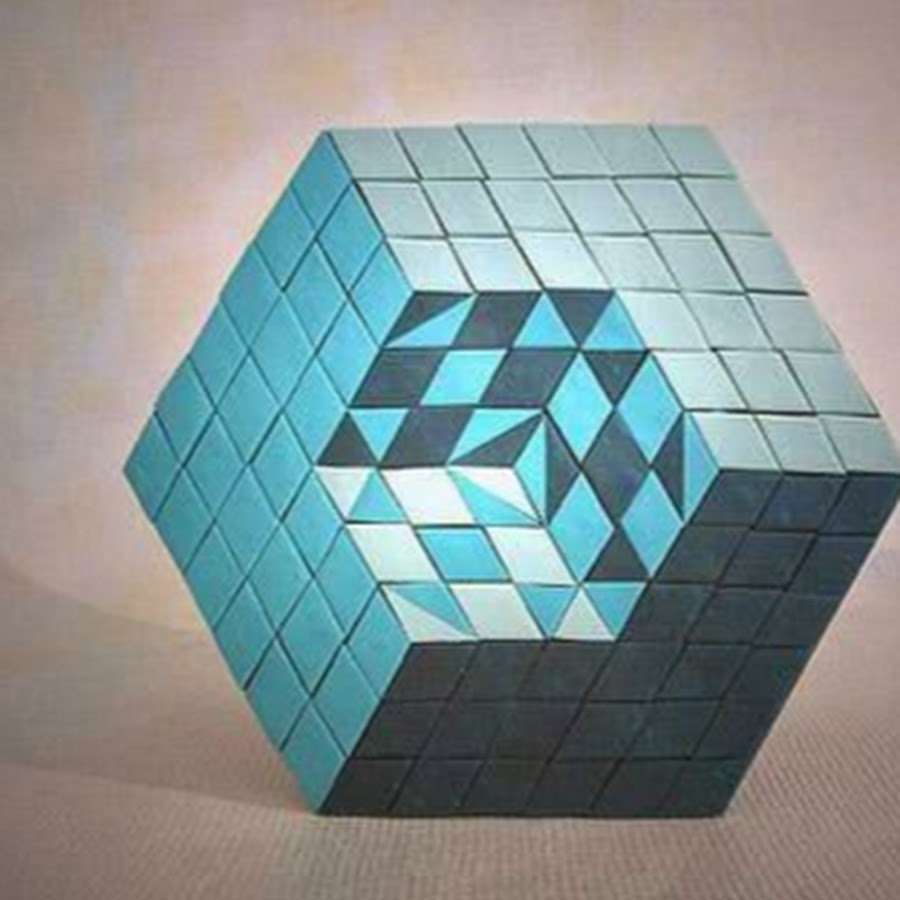 Утроенный куб. Графический куб. Дизайнерские Кубы. Объемный куб. Дизайнерский куб.