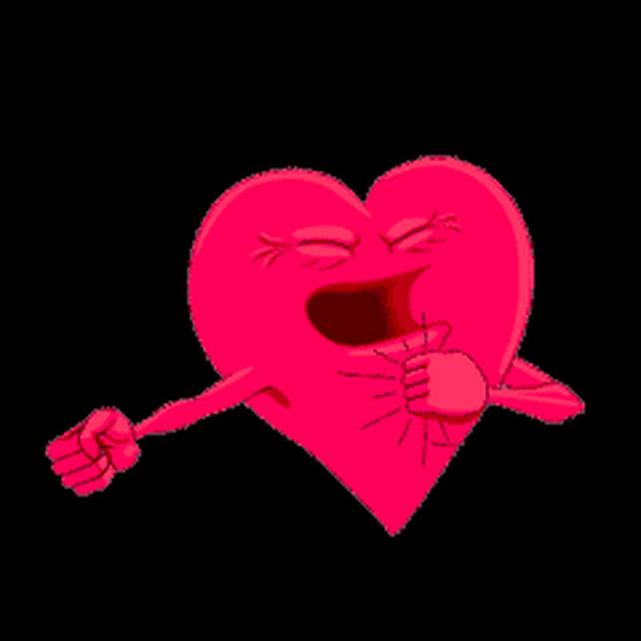 Гиф картинки сердечки и поцелуи