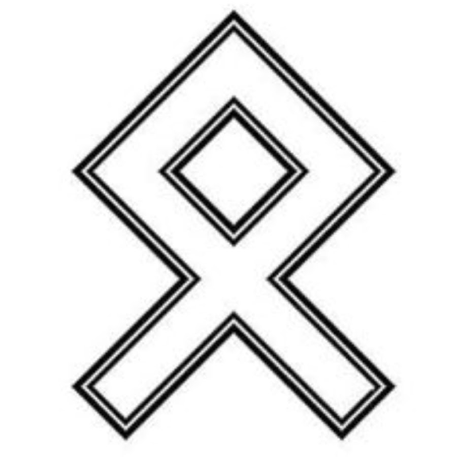 Руна одал эскиз тату