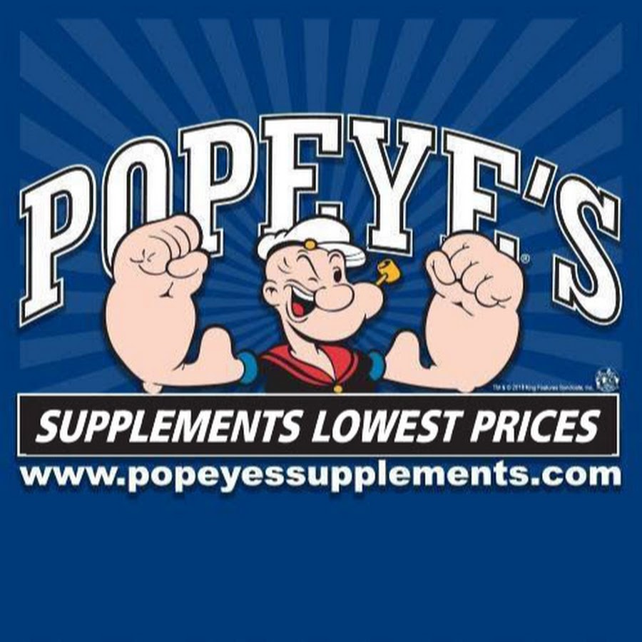 Popeye's Supplements YouTube