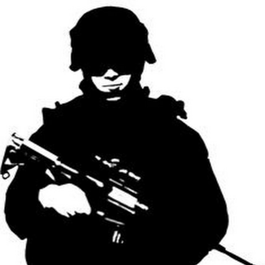 Снайпер векторное изображение