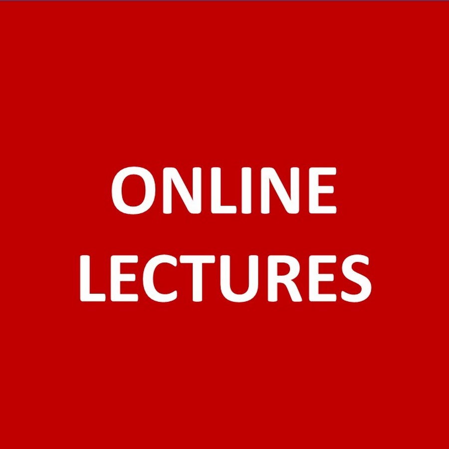 Online Lectures YouTube