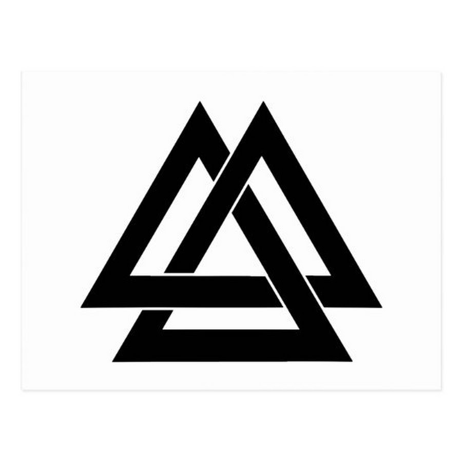 татуировка 3 треугольника