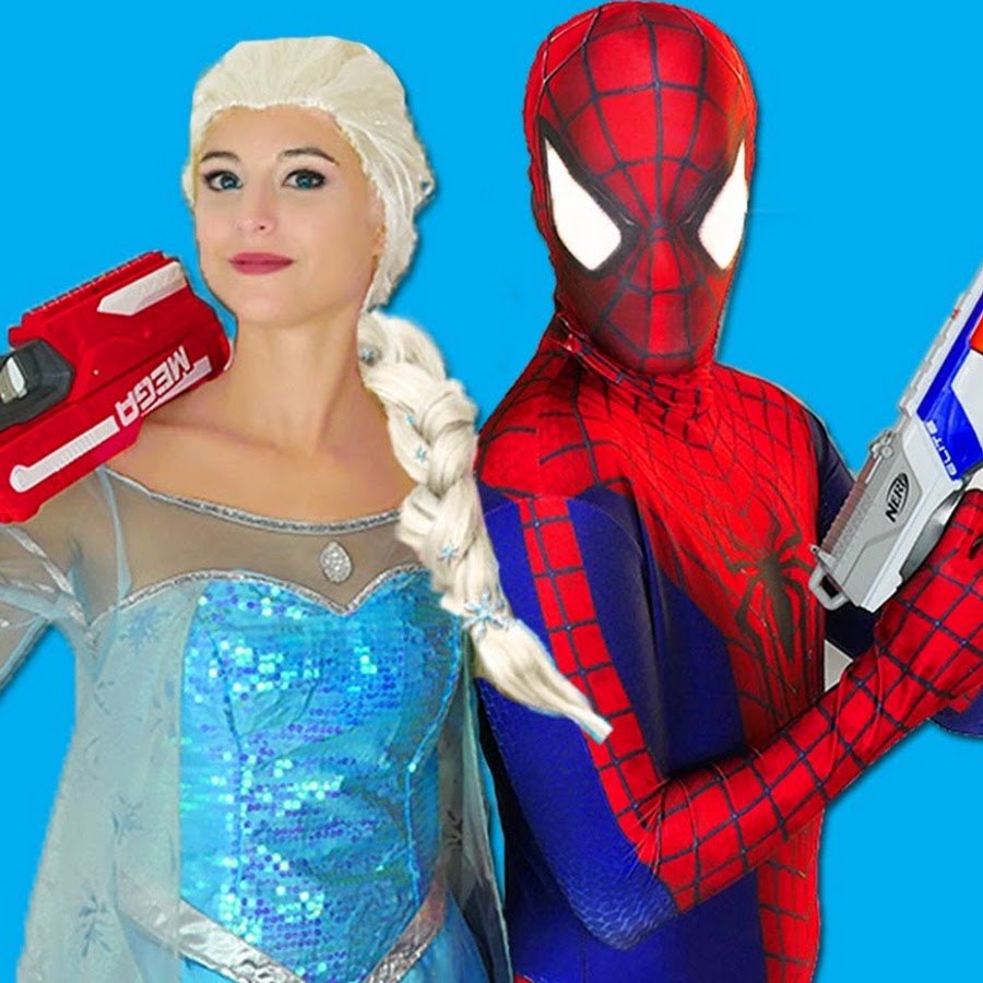 Elsa & Spiderman - YouTube