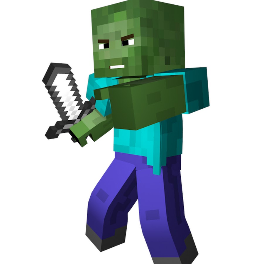 Minecraft зомби