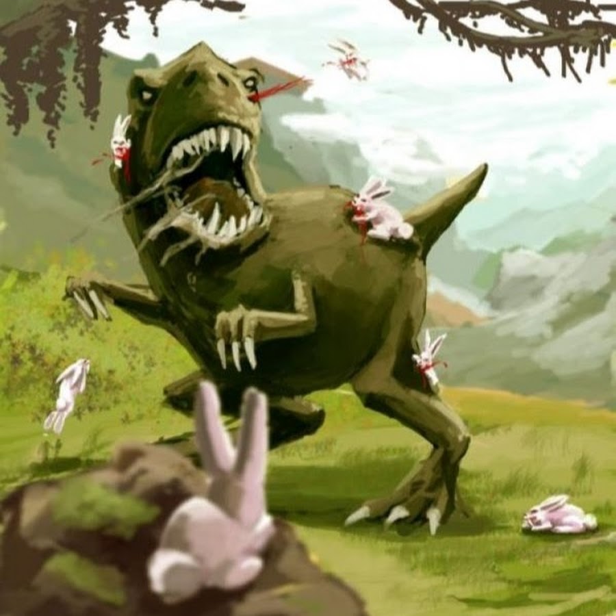 Смешные динозавры
