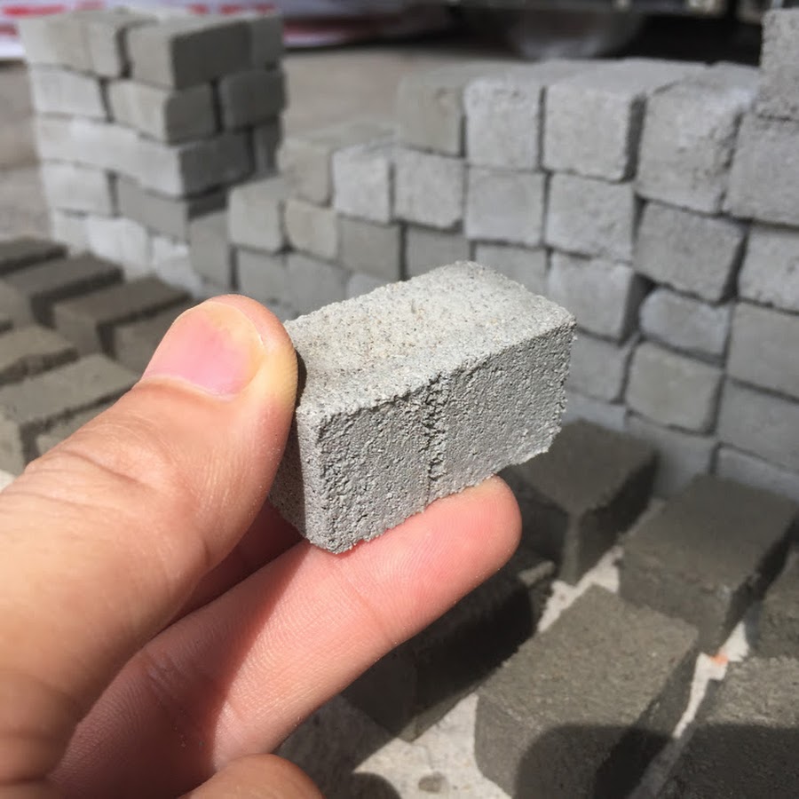 Cement bricks - YouTube