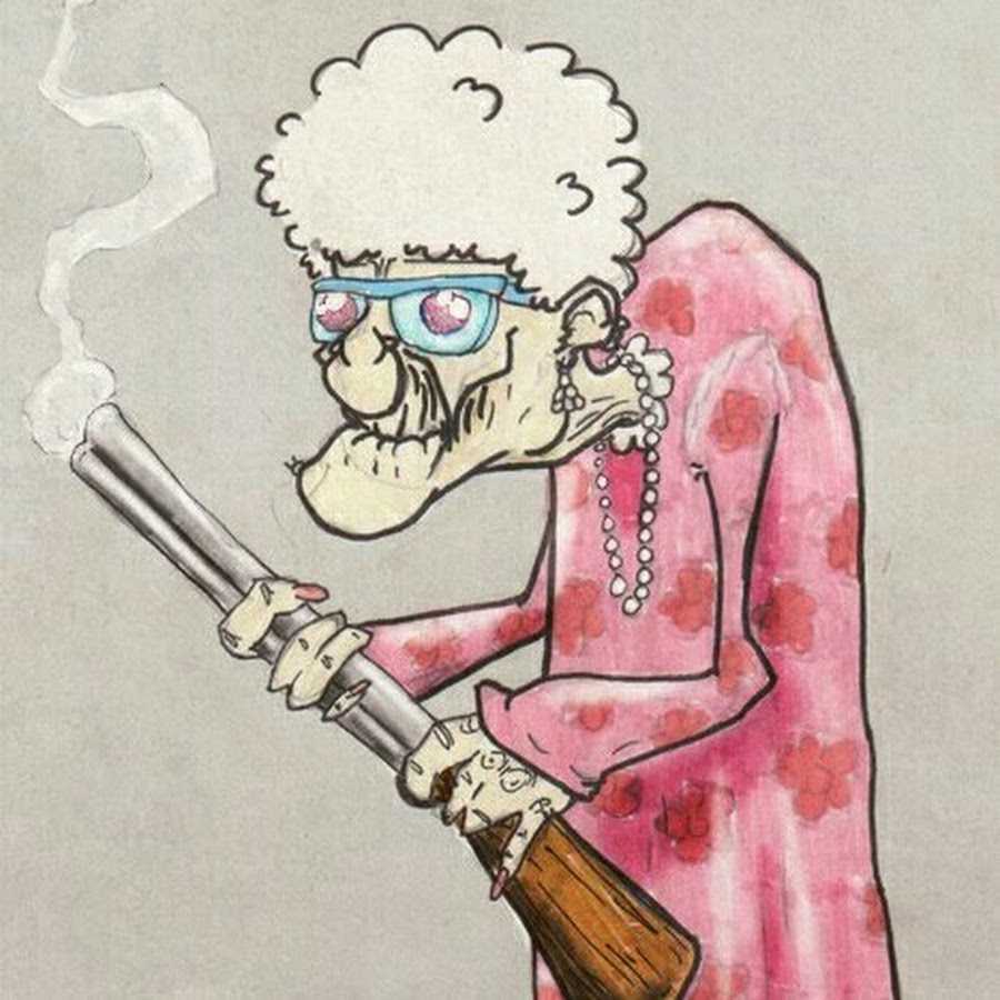 Бабка с ружьем картинки