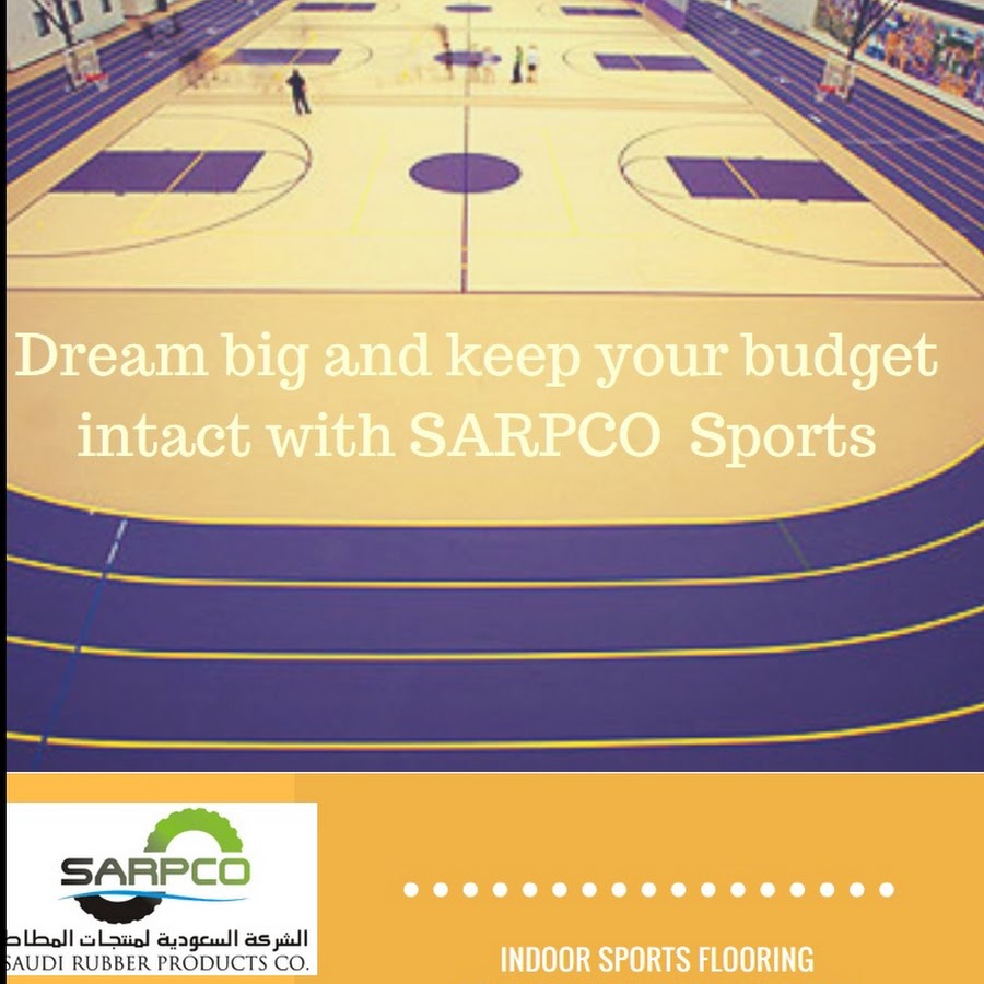 SARPCO SPORTS FLOORING SAUDI ARABIA - YouTube