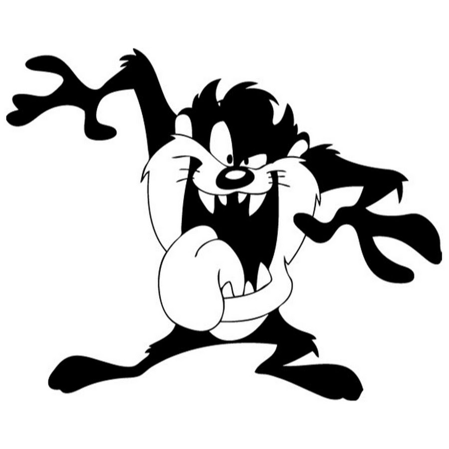 Тасманский дьявол тату эскизы