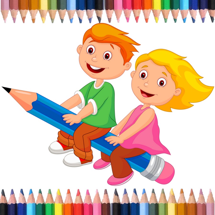Kids Color Pages AtoZ - YouTube