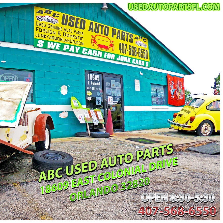 USED AUTO PARTS ORLANDO JUNKYARD FL YouTube