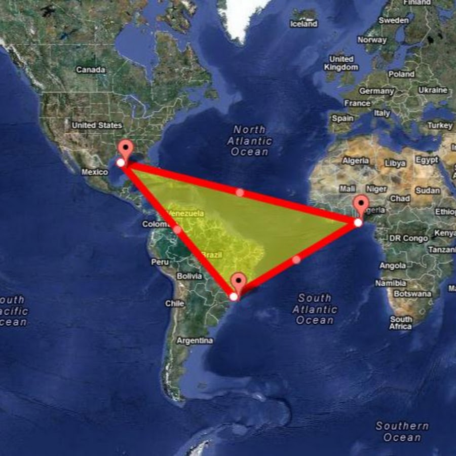 Карта золотого треугольника спб