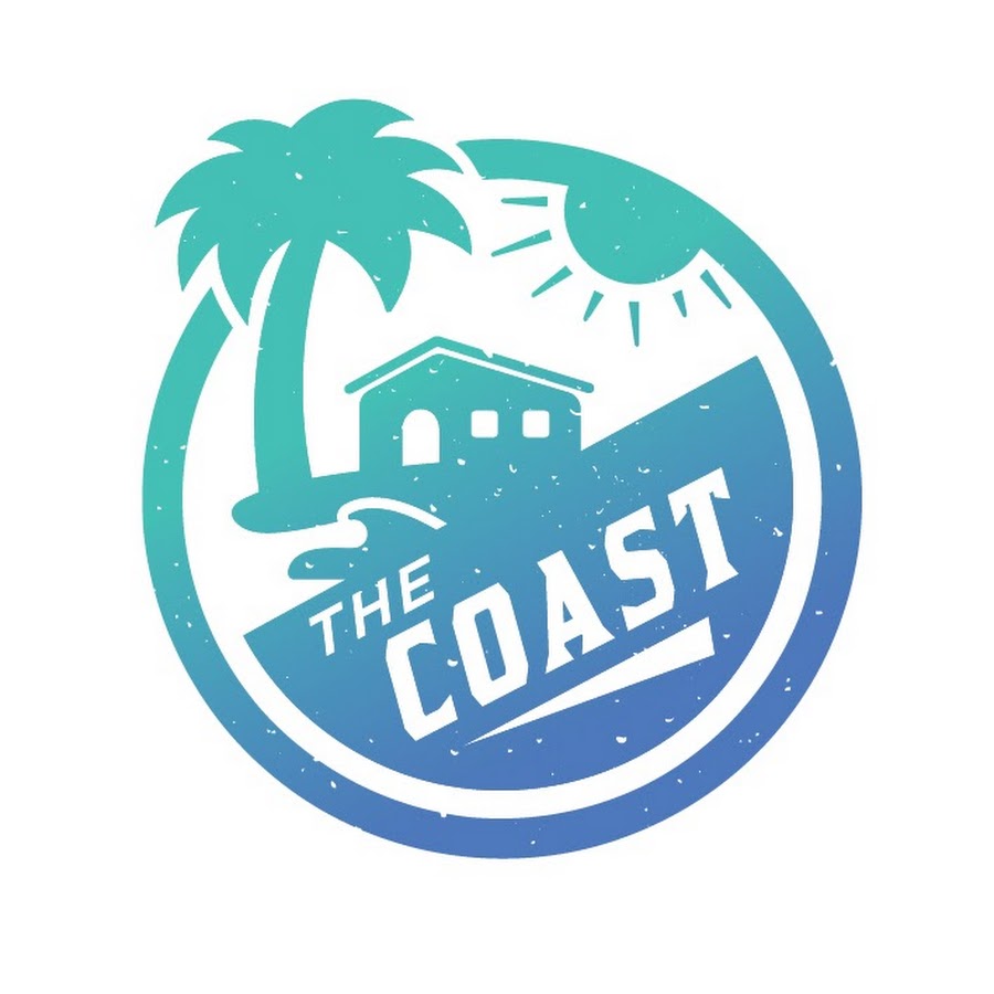 Слово camp. Beachfront logo.