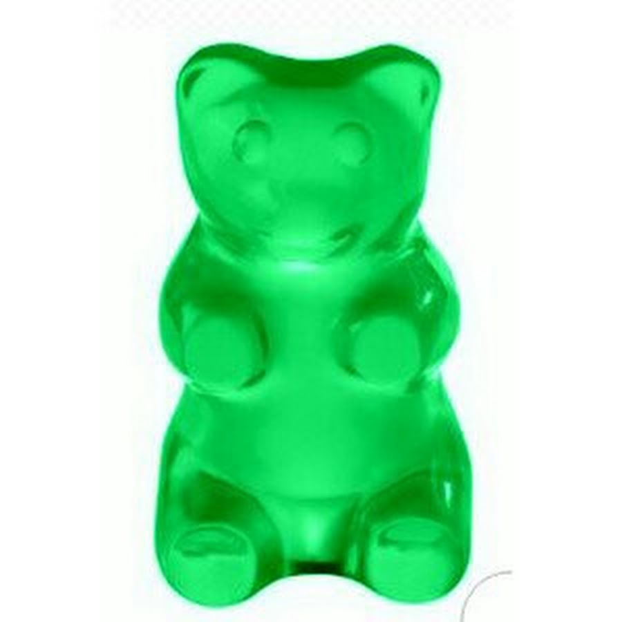 The Green Gummy Bear YouTube