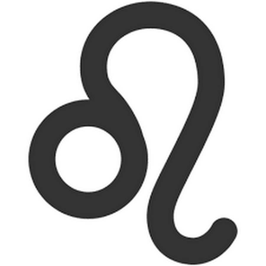 Лев знак зодиака векторный рисунок