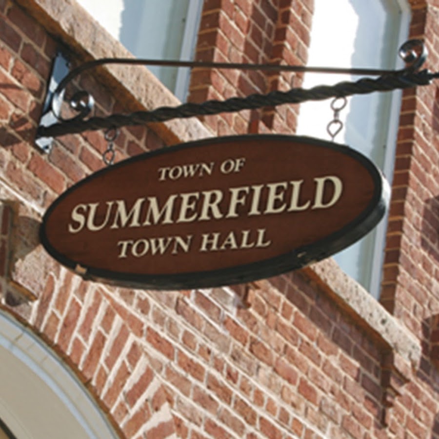 Town of Summerfield YouTube