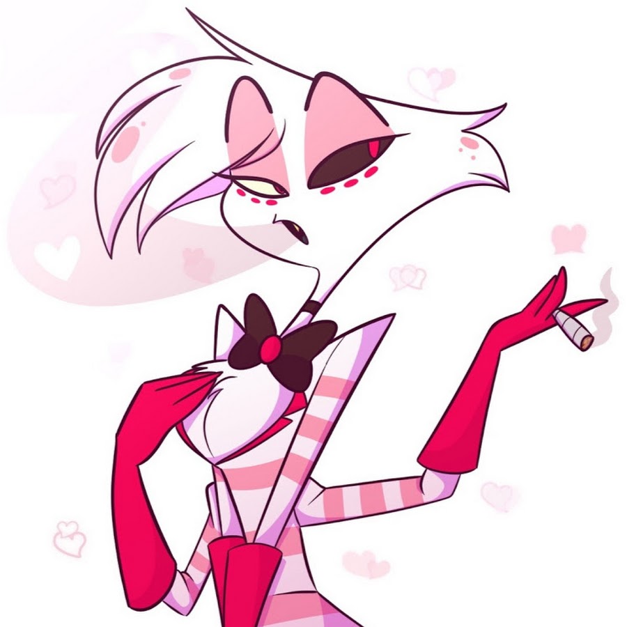 Как нарисовать энджел даст из отеля хазбин