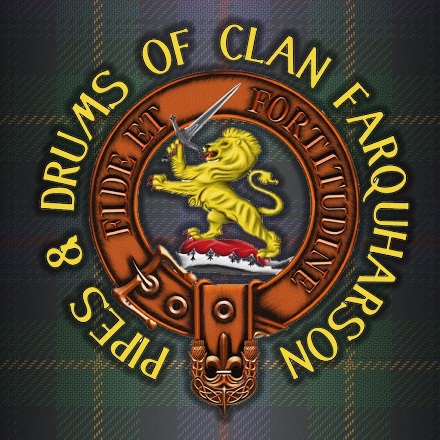Clan Farquharson Pipes and Drums YouTube