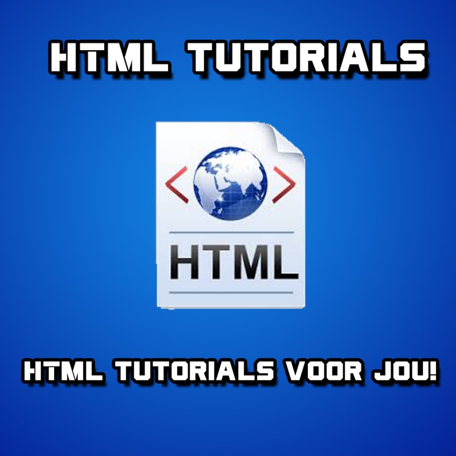 HTML tutorials - YouTube