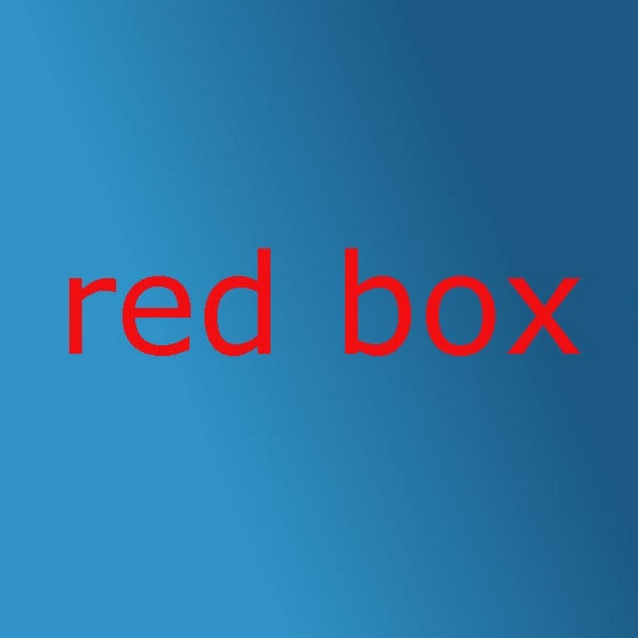 Red Box - YouTube
