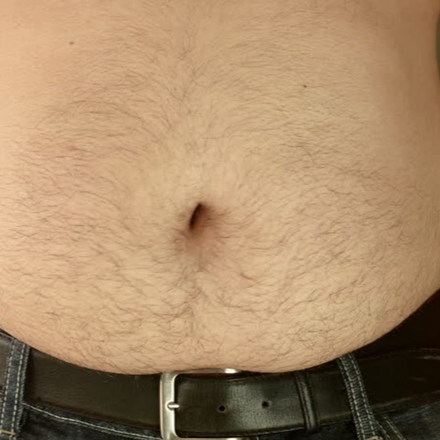 Belly's. Overweight man.