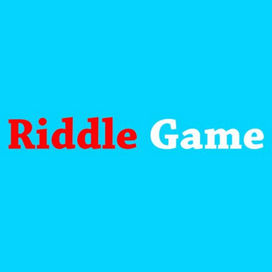 RIDDLE GAME YouTube