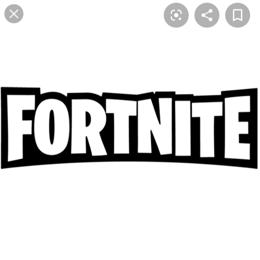 Fortnite надпись