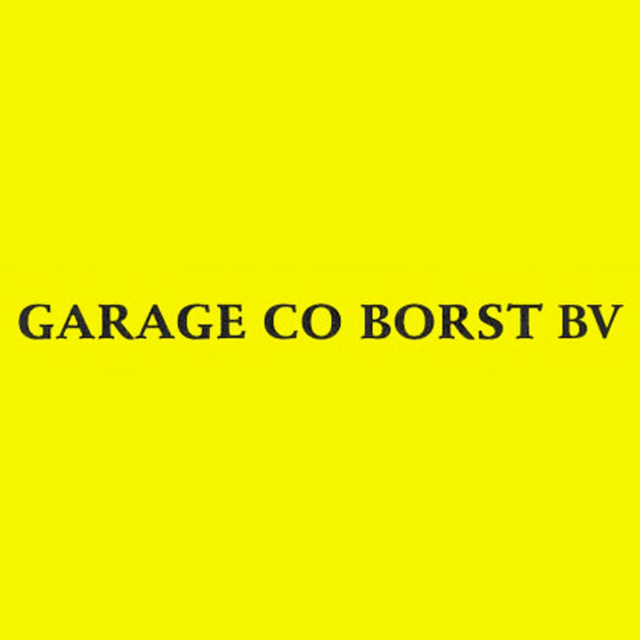 GarageCoBorstBV - YouTube