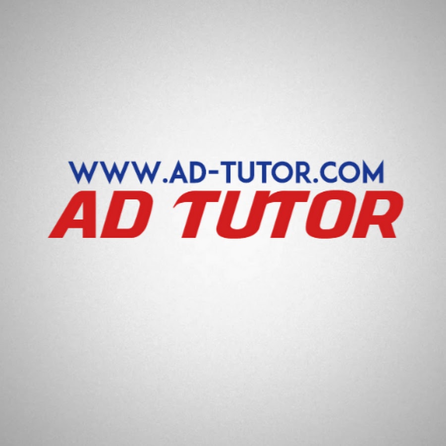 AD TUTOR - YouTube