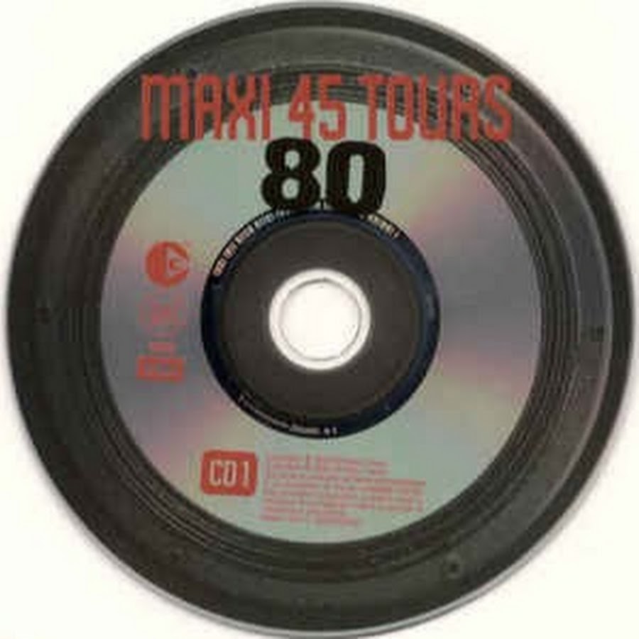 disque vinyle maxi 45 tour annee 80