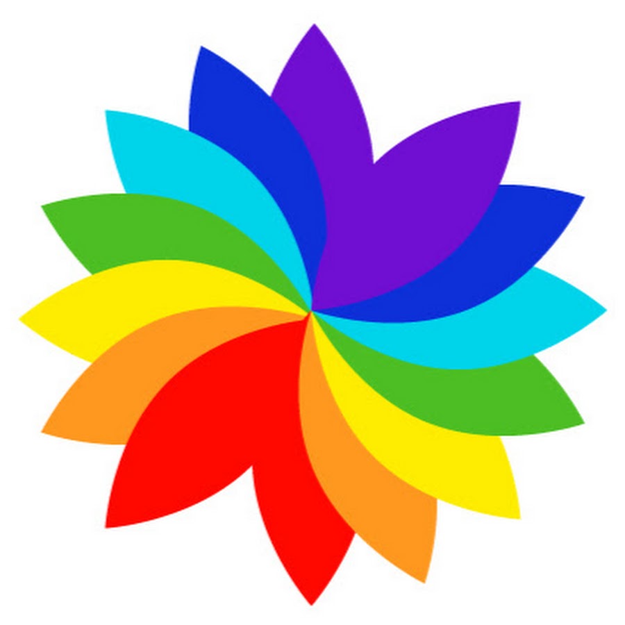 логотип цветочек. разноцветный логотип. дизайнерские графические элементы. символ объединения. символы разноцветные.