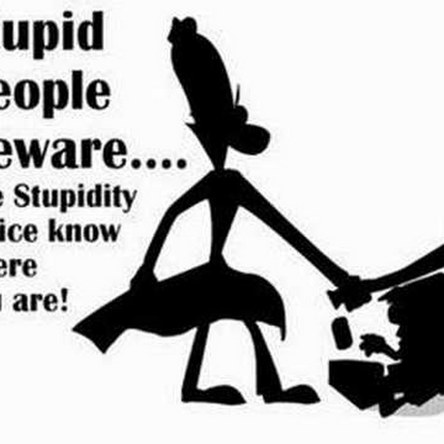 Stupid people