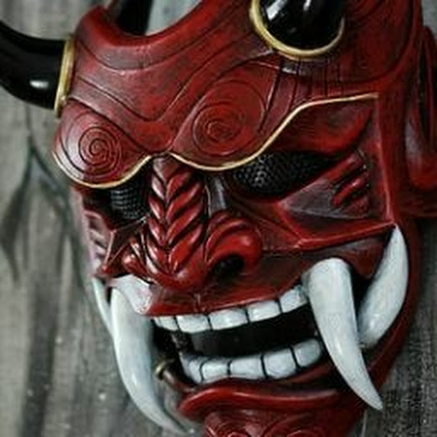 Маска японского демона хання. Маска они. Маска hannya демон. Японская маска демона самурая ханья. Oni демон маска.