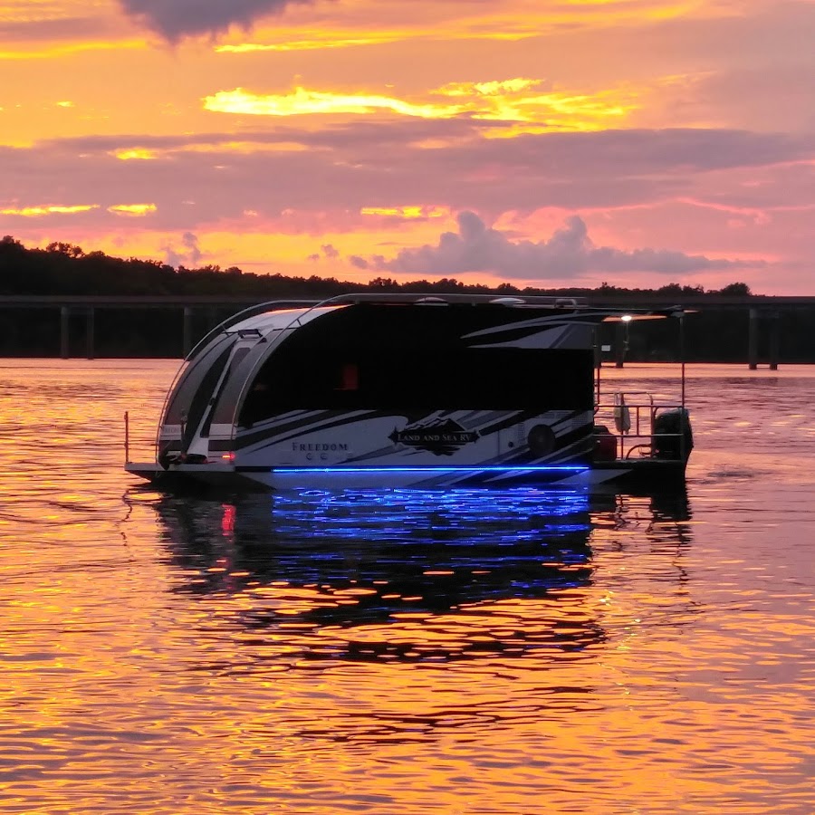 Land And Sea RV trailerable houseboats YouTube