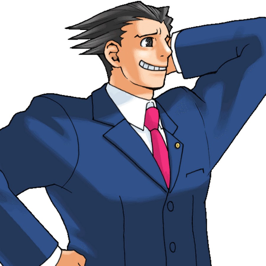 Ace attorney Феникс Райт спрайты