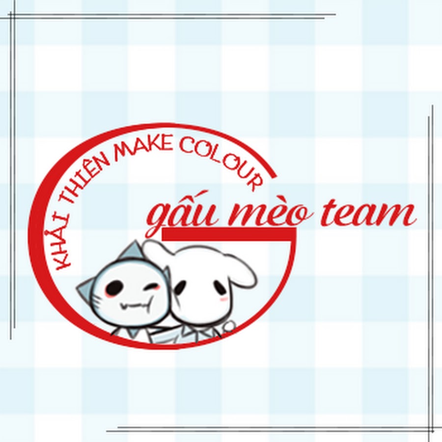 Gấu Mèo Team - Khải Thiên Make Colour - YouTube Gấu Mèo Team - Khải Thiên Make Colour - YouTube
