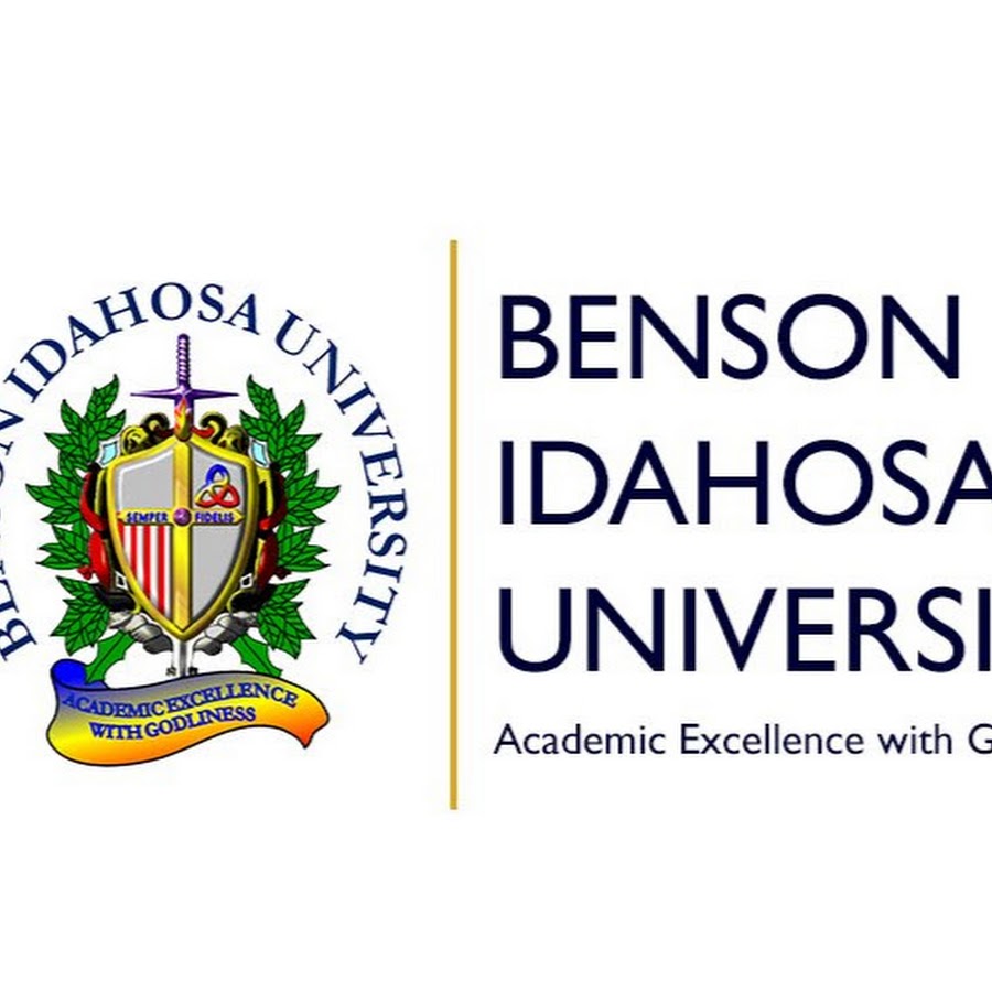 BENSON IDAHOSA University YouTube